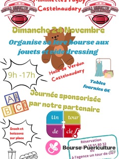 Photo de la bourse puericulture Bourse aux jouets et vide dressing amicale F15 rugby