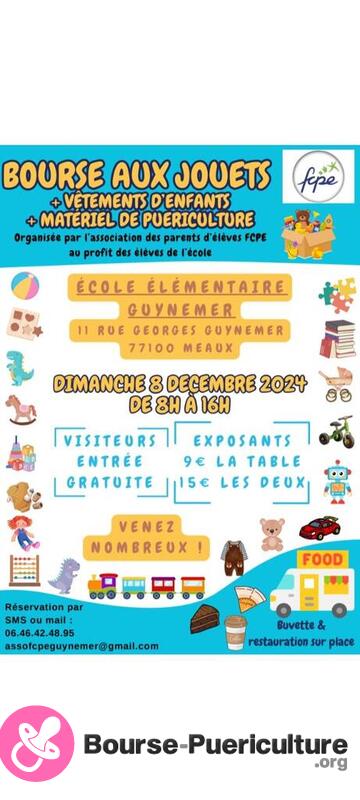 Bourse aux jouets guynemer