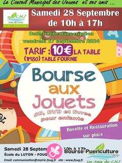 Photo de la bourse puericulture Bourse aux Jouets (jeux ,jouets, CD, DVD, livres)