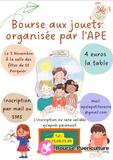 Bourse aux jouets de l'APE