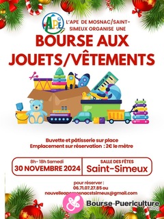 Photo de la bourse puericulture Bourse aux jouets de l’association des parents d’élèves