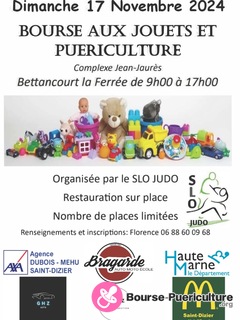 Photo de la bourse puericulture Bourse aux jouets à la puériculture