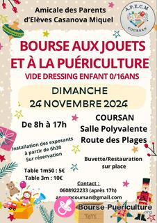 Photo de la bourse puericulture Bourse aux jouets, à la puériculture et vide dressing enfant