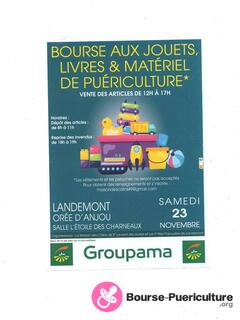 Photo de la bourse puericulture Bourse aux jouets, livres et materiel de puericulture