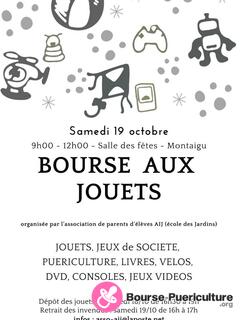 Photo de la bourse puericulture Bourse aux jouets, livres, matériel de puériculture