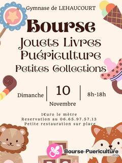 Photo de la bourse puericulture Bourse aux jouets, livres, petites collections