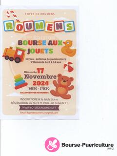 Photo de la bourse puericulture Bourse aux jouets - livres - vetements de 0 a 14 ans