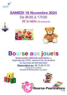 Photo de la bourse puericulture Bourse aux jouets (Livres,jouets, vêtements, puériculture...