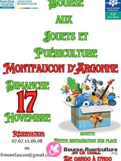 Photo de la bourse puericulture Bourse aux jouets Montfaucon d'Argonne