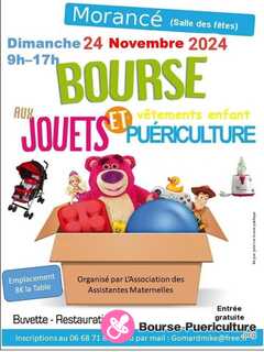 Photo de la bourse puericulture bourse aux jouets de Morancé