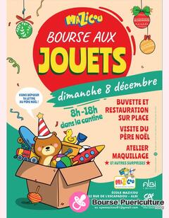 Photo de la bourse puericulture Bourse aux jouets de Noël