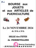 Bourse jouets ,puéricultrice, vêtements enfants et adultes