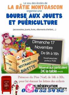 Photo de la bourse puericulture Bourse aux jouets - puériculture