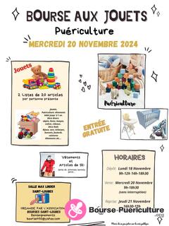 Photo de la bourse puericulture Bourse jouets puériculture