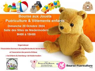 Photo de la bourse puericulture Bourse aux Jouets Puériculture et Vêtements Enfants