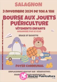 Photo de la bourse puericulture Bourse aux jouets, puériculture et vêtements enfants