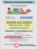 Photo BOURSE aux jouets , puériculture, livres et vêtements enfant à Brioux-sur-Boutonne