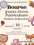 Bourse jouets, puericulture, livres, petites collections