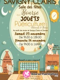 Bourse aux jouets, puériculture, vêtement