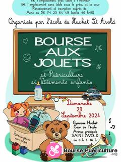 Photo de la bourse puericulture Bourse aux jouets , puériculture vêtements enfants