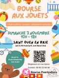 Photo Bourse aux jouets, puériculture, vêtements enfants à Saint-Ouen-en-Brie