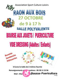 Photo de la bourse puericulture Bourse aux jouets , puériculture ,vide dressing