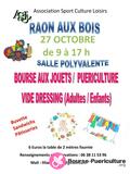 Bourse aux jouets , puériculture ,vide dressing