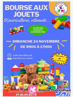 Photo de la bourse puericulture Bourse aux jouets, puéricultures et vêtements