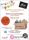 Bourse aux jouets, puéricultures et vêtements enfants