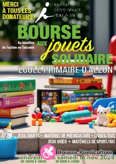 Photo de la bourse puericulture Bourse aux jouets solidaire