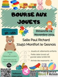 Photo de la bourse puericulture Bourse aux jouets, vêtements