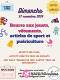 Bourse aux jouets, vêtements, articles de sport et puéricult