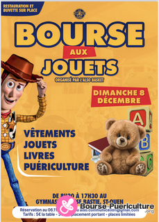 Photo de la bourse puericulture Bourse jouets , vêtements bébé,enfants et puériculture