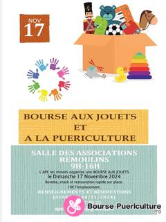 Photo de la bourse puericulture Bourse aux jouets, vêtements enfants et puériculture