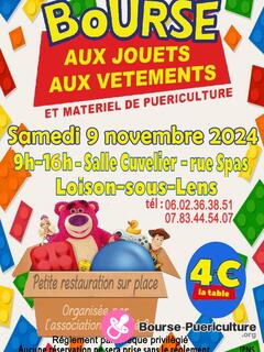 Photo de la bourse puericulture Bourse aux jouets vêtements d'enfants puériculture