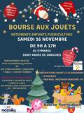 Bourse aux jouets, vêtements enfants, puériculture