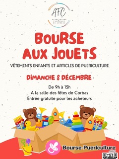 Photo de la bourse puericulture Bourse aux jouets, vêtements et articles de puériculture