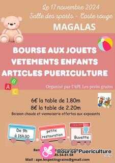 Photo de la bourse puericulture Bourse aux jouets, vêtements et articles de puériculture