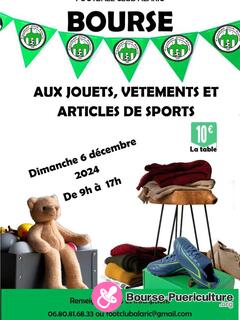 Photo de la bourse puericulture Bourse aux jouets, vêtements et articles de sport