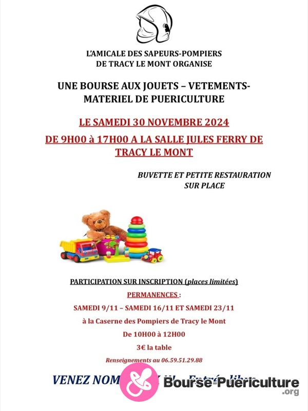 Bourse aux jouets - vêtements et matériel de puériculture