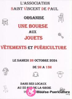 Photo de la bourse puericulture bourse aux jouets, vêtements et puéri. de l'association