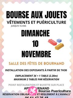 Photo de la bourse puericulture Bourse aux jouets, vêtements et puériculture