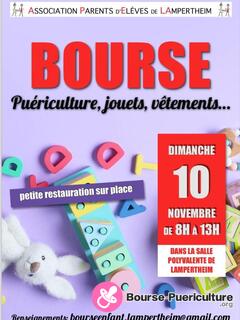 Photo de la bourse puericulture Bourse aux jouets, vêtements et puériculture