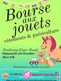 Bourse aux jouets, vêtements et puériculture