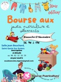 Bourse aux jouets, vêtements et puériculture