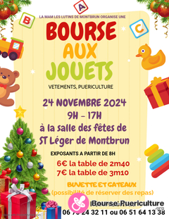 Photo de la bourse puericulture Bourse aux jouets, vêtements et puériculture