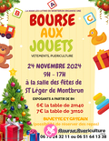 Bourse aux jouets, vêtements et puériculture