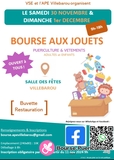 Bourse aux jouets, vêtements et puériculture