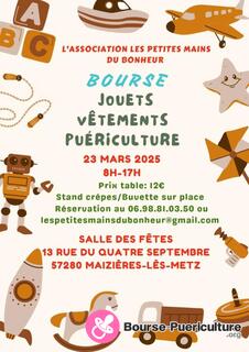 Photo de la bourse puericulture Bourse jouets vêtements puériculture