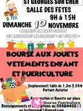 Photo Bourse aux jouets vêtements puériculture à Saint-Georges-sur-Cher